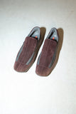 00's PRADA- NOS suede slip-on