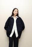 80-90’s FERRETTI STUDIO by Alberta Ferretti - wool shirt-jacket