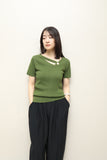 90's US label - cut-out top