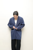 80-90's European label - rayon I-line jacket