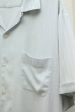 80-90's Giorgio Armani - rayon open collar shirt