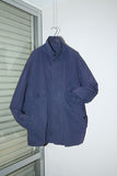 80's-90's Allegri - coated cloth , spring jacket with flap pocket design