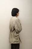 80's European label - silk utility jacket