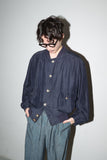 90-00's Italian label - silk/linen blouson