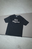 80's message print T-shirt