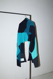 OLD&NEW PROJECT 05 -"Form. Reconfigured" cashmere big stole #09