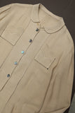 c1940s European vintage - rayon blouse