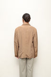 80-90's European label - silk/cupro conpact jacket