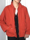 80–90’s CIAO – cotton poplin sailing jacket in vermilion red
