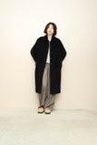80-90s Max Mara – Wool dolman sleeve minimal coat