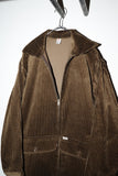 80's Italian label - NOS corduroy hi-neck jacket