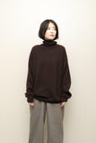 90-00's German label - cashmere turtle-neck knit sweater