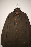 late 80's C.P.COMPANY - cotton military detail jacket