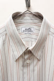 c90s HERMÈS - cotton stripe dress shirt