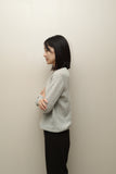90-00's ELLEN TRACY - cashmere knit swearer