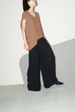 mid 2010's RICK OWENS - rayon deformed cutting top