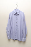 00's PRADA - cotton dress shirt in lavender