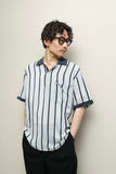 80s PANCALDI & B - silk pullover shirt