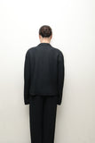 80-90's European label - dolman sleeve short length jacket