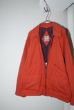 80–90’s CIAO – cotton poplin sailing jacket in vermilion red