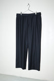 90-00's Emporio Armani - tuckless-waist wide straight trousers