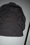 00-10's GUCCI (by TOM FORD?) - cotton side slit dress shirt / brown