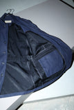 90-00's Allegri -brushed poly 2way-neck  jacket