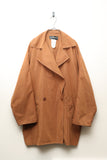 80's RAMOSPORT - earthy brown geometrical design coat