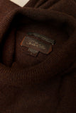 90-00's cashmere turtle neck knit sweater  in brown