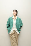 80s Max Mara - linen tailored jacket