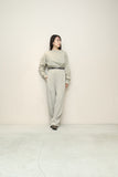 80s Giorgio Armani - cotton pullover shirt with lace-up neck detail
