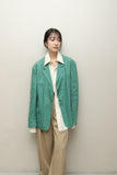 80s Max Mara - linen tailored jacket