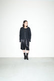 00s European label - linen zip-design pullover top