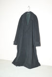 80's KENZO - maxi length, buttonless front gown coat