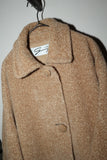 80-90's GENNY - curly alpaca, extra wide silhouette coat
