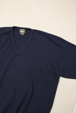 90's NEIMAN MARCUS - Scotch cashmere chunky V-neck knit sweater