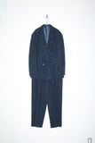 80's CLAUDE MONATANA - smooth cloth jacket&trousere 2-pieces.