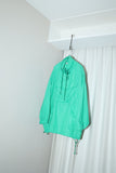 80s–90s ESPRIT - nylon oversized pullover in bright green