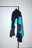 OLD&NEW PROJECT 05 -"Form. Reconfigured" cashmere big stole #09