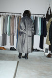 80s–90s JOHNS NEW YORK - metallic trench