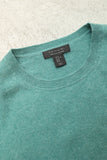 90s US label - cashmere crew neck loose fit knit sweater