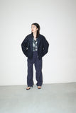 c90’s European label - semi sheer jacquard plaid cropped jacket