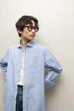 80-90's GIORGIO ARMANI - cotton dress shirt
