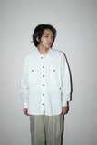 90's European label- utility shirt