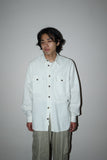 90's European label- utility shirt