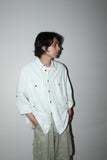 90's European label- utility shirt