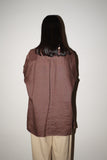 90-00's linen shirt with one side pocket