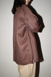 90-00's linen shirt with one side pocket