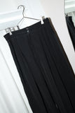80-90’s Betty Barclay - silk wide silhouette tuck trousers (NOS)