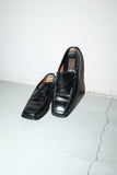 90-00’s Italian label - square toe loafers